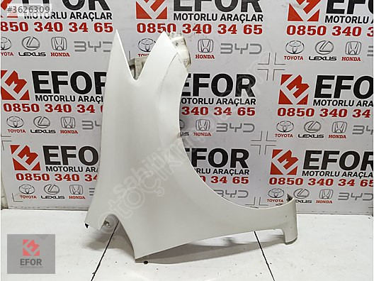 TOYOTA AURİS SAĞ ÖN ÇAMURLUK ORJİNAL ÇIKMA YEDEK PARÇA 10-12