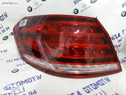 MERCEDES E SERİSİ W212 E200 MAKYAJSIZ SOL DIŞ STOP A2129060703