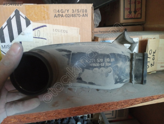 2215200001 MERCEDES W221 KASA S SERİSİ TURBO RADYATÖR SAĞ BORUSU
