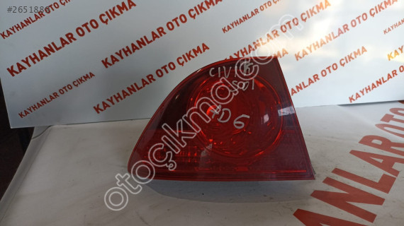 Honda FD6 Sol Arka Stop - Kayhanlar Oto Çıkma Parçaları