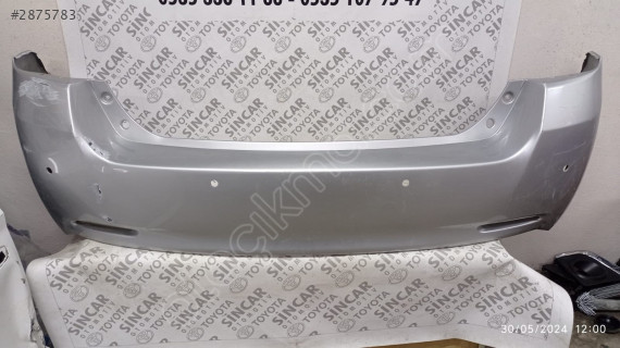 TOYOTA VERSO 2010 2012 ARKA TAMPON ÇIKMA ORJİNAL