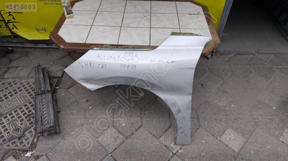 OPEL CORSA C SOL ÇAMURLUK GRİ ÇIKMA ORJİNAL YEDEK PARÇA