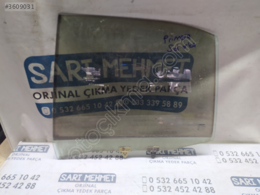 ÇIKMA NİSSAN PRİMERA SOL ARKA KAPI CAMI