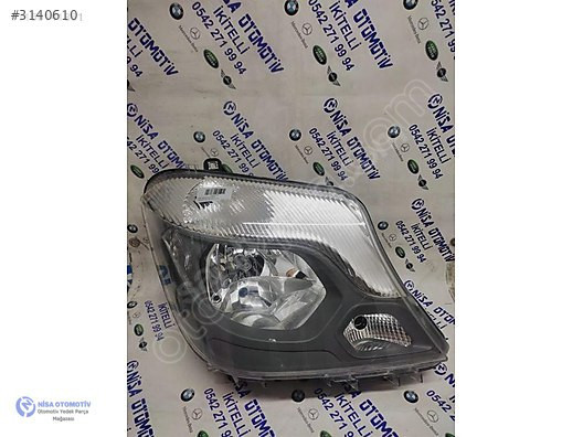 MERCEDES SPRİNTER W906 KASA SAĞ MAKYAJLI FAR ÇIKMA A9068202461