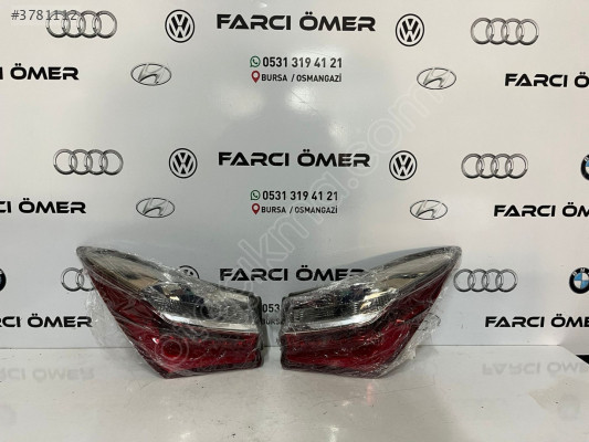 TOYOTA COROLLA 17-19 SAĞ-SOL DIŞ STOP TAKIM SIFIR LEDLİ