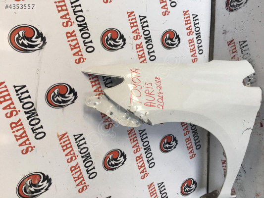 2014-2018MODEL Toyota Auris Çamurluk ÇIKMA YEDEK PARÇA