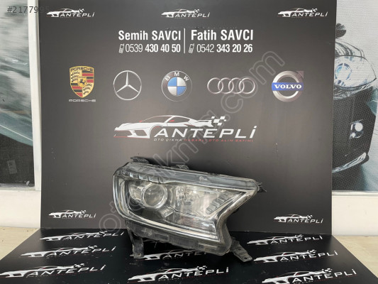 FORD RANGER ZENON BEYİNLİ SAĞ FAR ÇIKMA HATASIZ