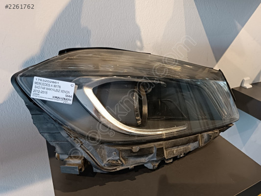 MERCEDES A W176 SAĞ FAR MAKYAJSIZ XENON 2012 2015 1763202861