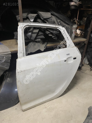OPEL ASTRA J SOL ARKA KAPI BEYAZ ÇIKMA CANCAN OPEL