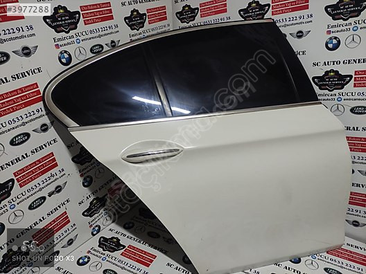 BMW 5 SERİSİ F10 SAĞ ARKA DOLU BEYAZ KAPI