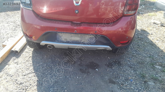 Dacia stepvay arka tampon çıkma