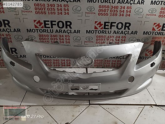 TOYOTA COROLLA ÖN TAMPON ÇIKMA ORİJİNAL PARÇA 2007-2010