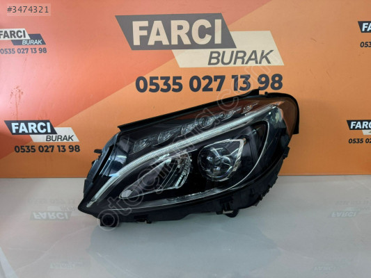 MERCEDES C SERİSİ W205 SOL FAR SIFIR ORJİNAL 13-16