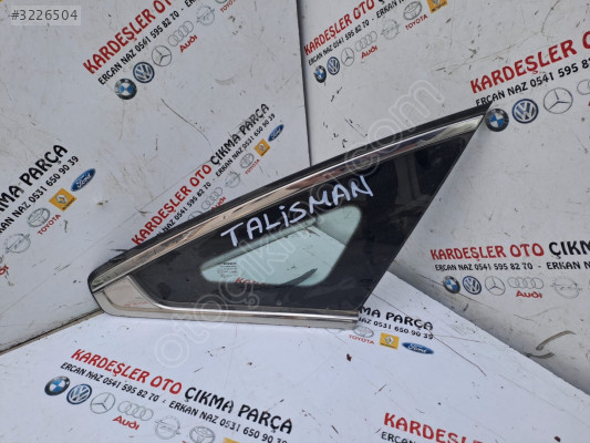 Renault talisman sol ön kelebek camı
