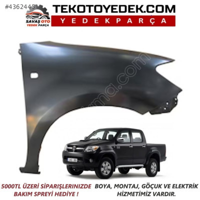 HILUX ÖN ÇAMURLUK DELİKLİ SAĞ SOL 2006 2007 2008 2009 2010 2011