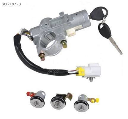 KONTAK KİLİT SETİ NİSSAN PICKUP 98-01 D22 K9810-2S900