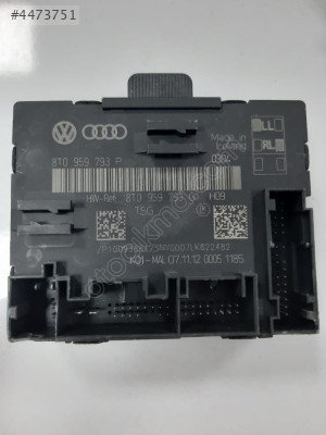 8T0959793P KAPI KONTROL ÜNİTESİ AUDİ A4 A5