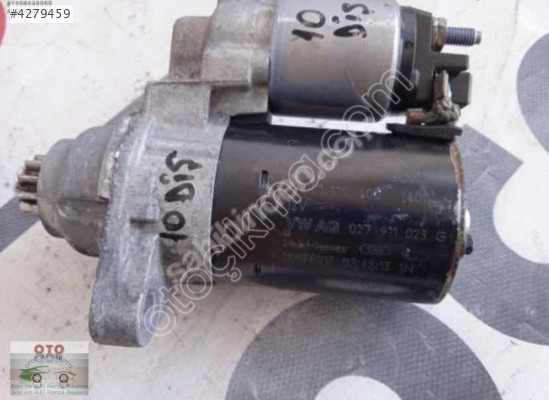 POLO FABİA 1.4 16V BOSCH 10 DİŞ MARŞ MOTORU 02T911023G