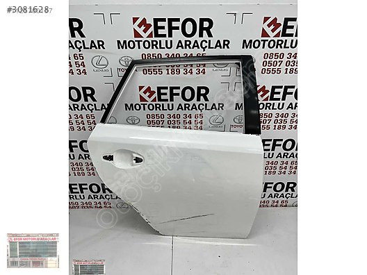 TOYOTA AURİS SAĞ ARKA KAPI ÇIKMA ORJİNAL YEDEK PARÇA 13-18