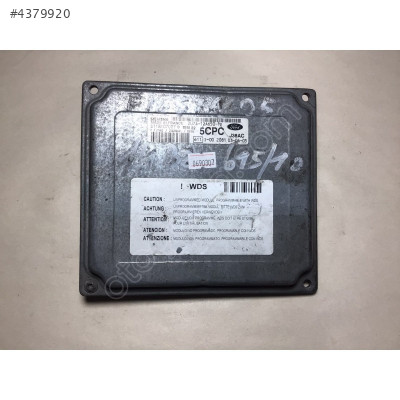 Ford Fiesta 1.6 Motor Beyni S118107007D 2U7A-12A650-TD 5CPC SIM22