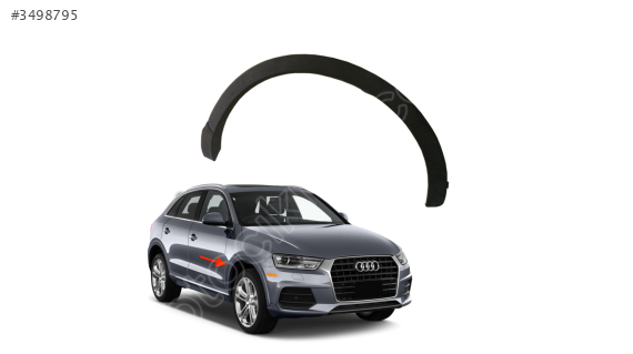 8U0853718A AUDI Q3 11  CAMURLUK AGIZ BRAKETI ON SAG .
