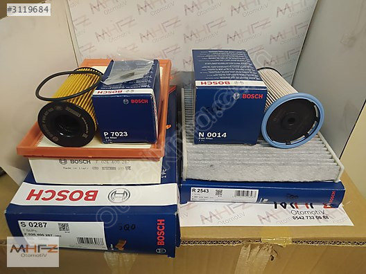 AUDQ2 Q3 Q5 BAKIM SETİ HAVA YAG POLEN MAZOT 1.6 TDI 2.0 TDI CLH