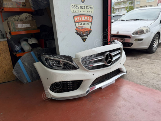 MERCEDES C SERİSİ W205 ÖN TAMPON DOLU SET ORJİNAL