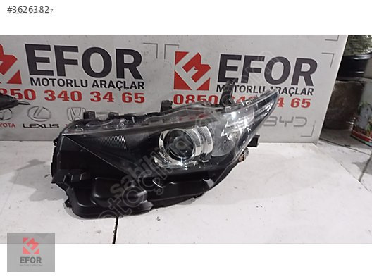TOYOTA AURİS SOL FAR ORJİNAL ÇIKMA YEDEK PARÇA 16-18