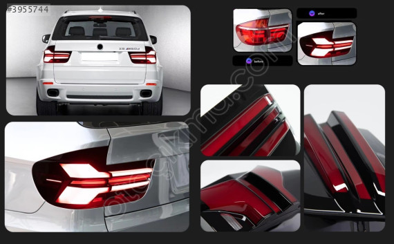 X5 E70 İÇİN 2023+ GÖRÜNÜM LED STOP
