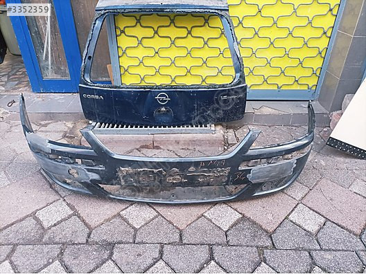 OPEL CORSA C COMBO C ÖN TAMPON ÇIKMA ORJİNAL YEDEK PARÇA