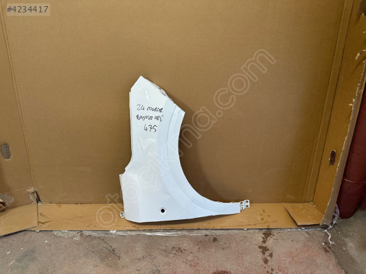 Ford Courier sağ ön çamurluk beyaz çıkma göçüklük 2024