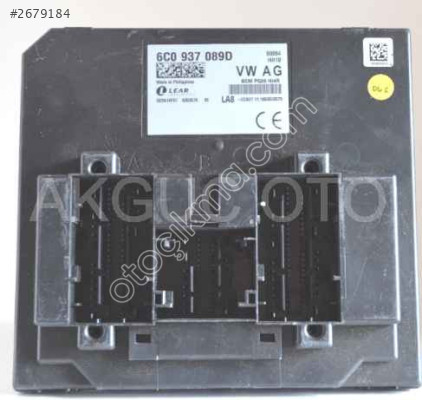 6C0937089D/ VW POLO SKODA RAPİD FABİA SEAT TALEDO BCM