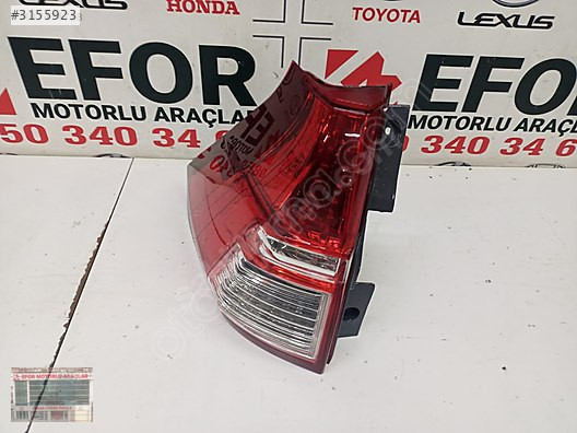 HONDA CRV SIFIR SOL ARKA STOP LEDLİ 15-18