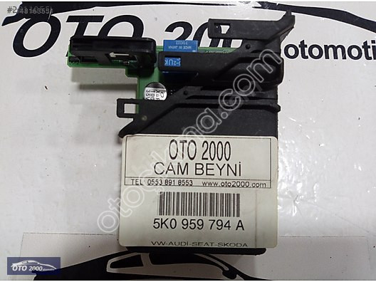 5K0959794A-5K0 959 794 A VOLKSWAGEN TOURAN CAM BEYNİ