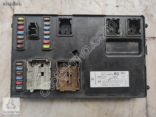 Ford Transit BCM Beyni Sigorta Kutusu 8C1T-14A073-BG 5WK4 89