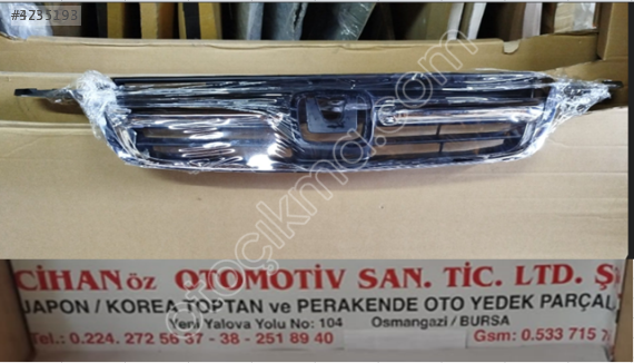 HONDA CRV PANJUR 2002-2004.