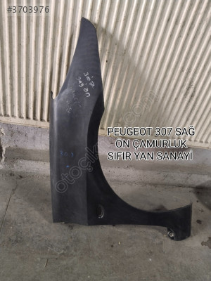 PEUGEOT 307 SIFIR YAN SANAYİ SAĞ ÖN ÇAMURLUK