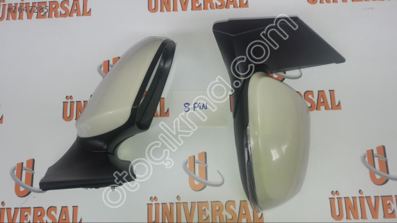 Hyundaı Ayna Dikiz İ10 14-17 Sol (Elektrikli/Isıtmalı/ Sinyal