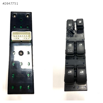 Hyundai Düğme Cam Açma Tucson 06-09/Sportage 06-10 Ön Sol