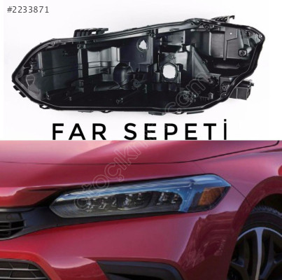 HONDA CİVİC FULL LED SOL FAR KASASI SIFIR 2020-2023 UYUMLU