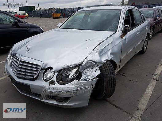 MERCEDES W211 ÖN PANEL TAMPON DEMİRİ FAR SACI MASKE OMY OTO DAN