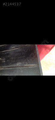 VOLKSWAGEN GOLF 7 ARKA ÜST KAPAK TRİM PANELİ 5G6867715