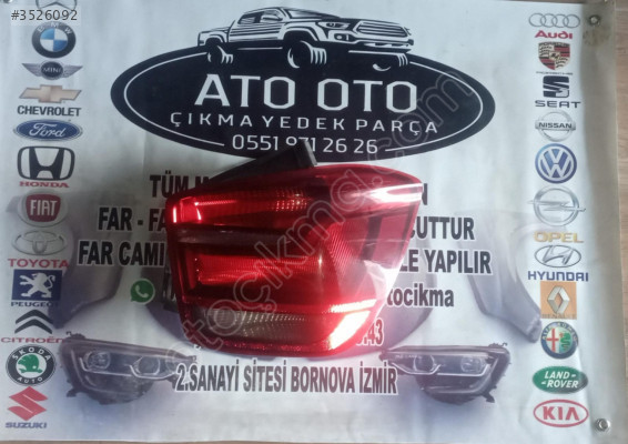 BMW F20 ORJİNAL CIKMA SAĞ STOP
