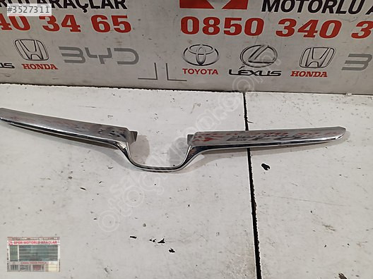 HONDA CİTY ORJİNAL ÇIKMA ÖN PANJUR KROM