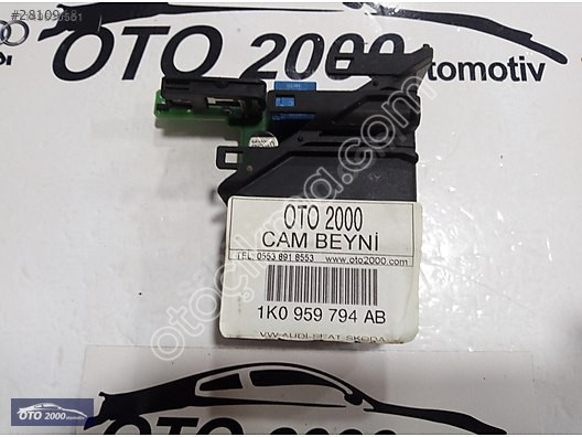 1K0959794AB-1K0 959 794 AB VOLKSWAGEN TOURAN SAĞ ARKA CAM BEYNİ