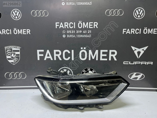 VOLKSWAGEN PASSAT B8 SAĞ ÖN FAR ORJİNAL HATASIZ