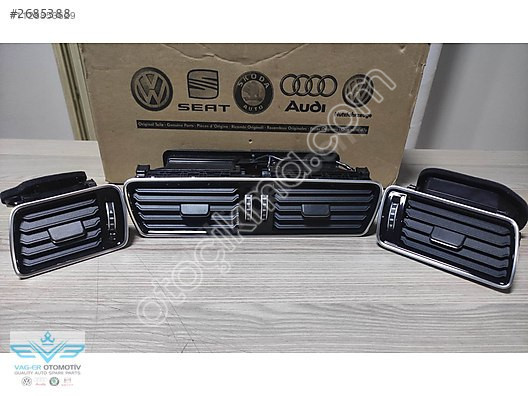 PASSAT B7 2011-2014 TORPİDO HAVALANDIRMA IZGARASI SET 3AB819