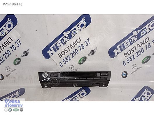 BMW X5 E70 KASA CD ÇALAR KONTROL PANELİ ORJ ÇIKMA 65129119848