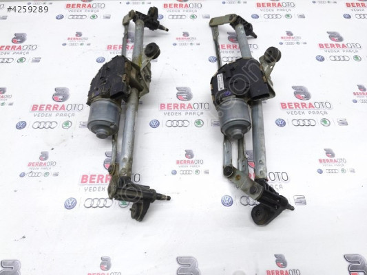 5E1955119 SKODA OCTAVİA SİLECEK MOTORU SİLECEK MEKANİZMASI