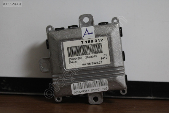 BMW 3/5/6/7/X3X5 SIFIR ADAPTİF FAR BEYNİ 7189312